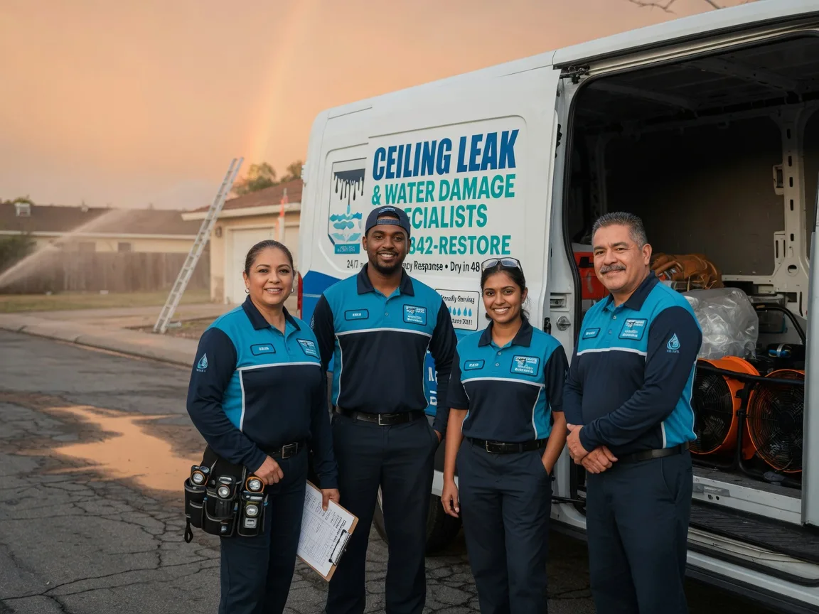 Ceiling Leak Cleanup company in Whitt, TX